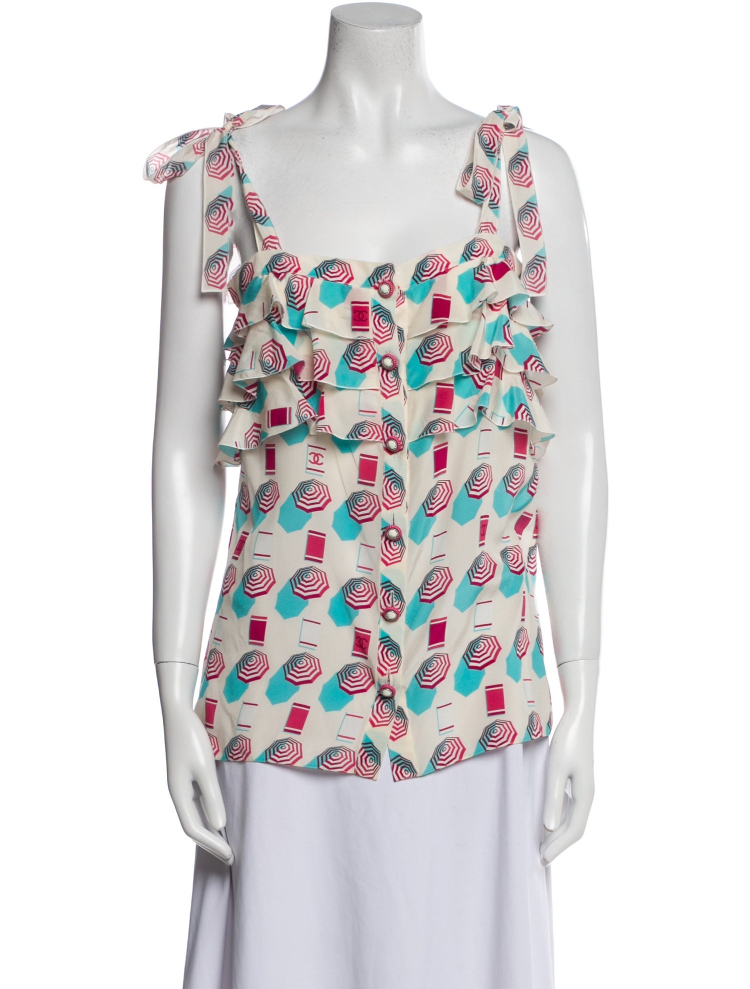 Chanel 2019 Silk Top