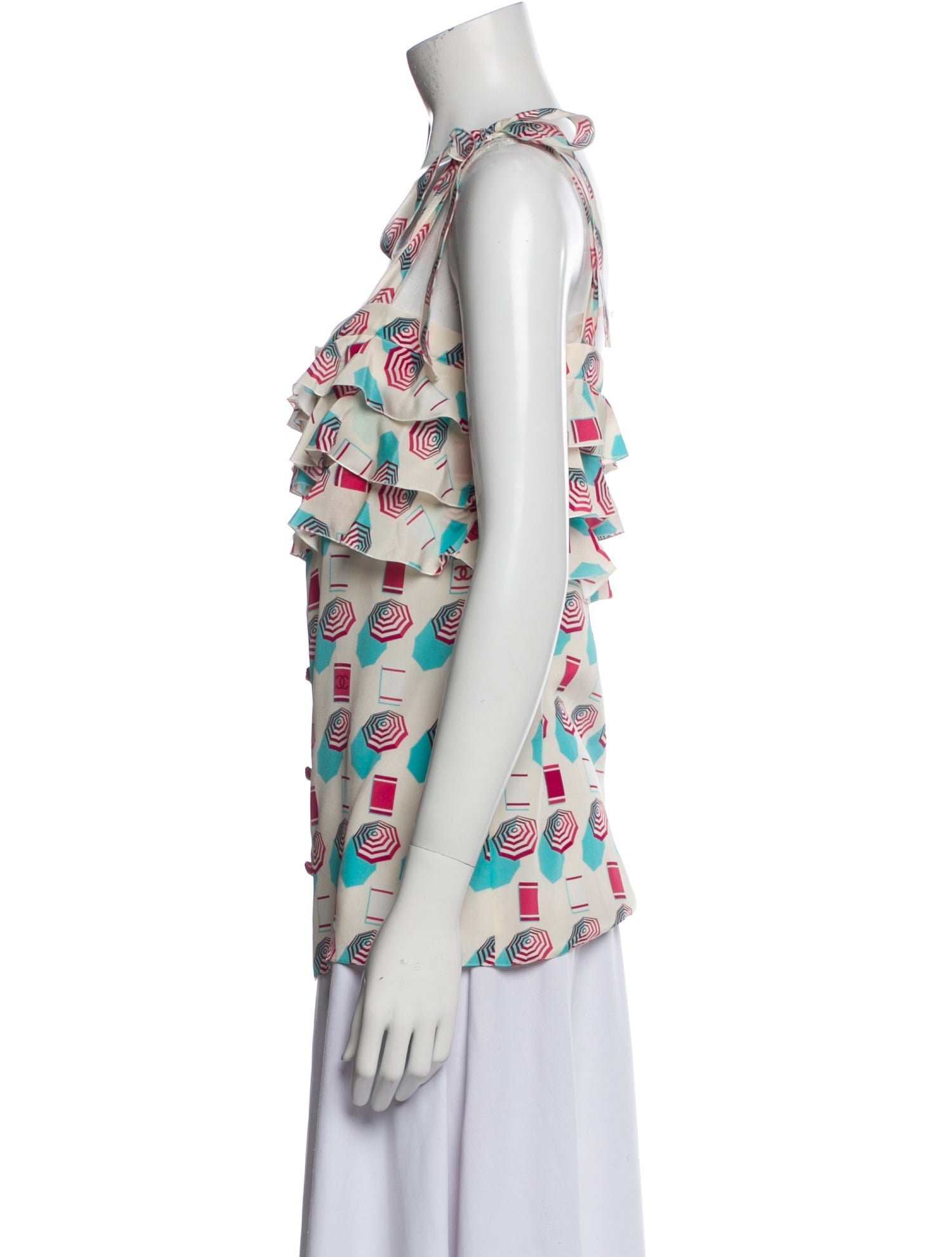 Chanel 2019 Silk Top