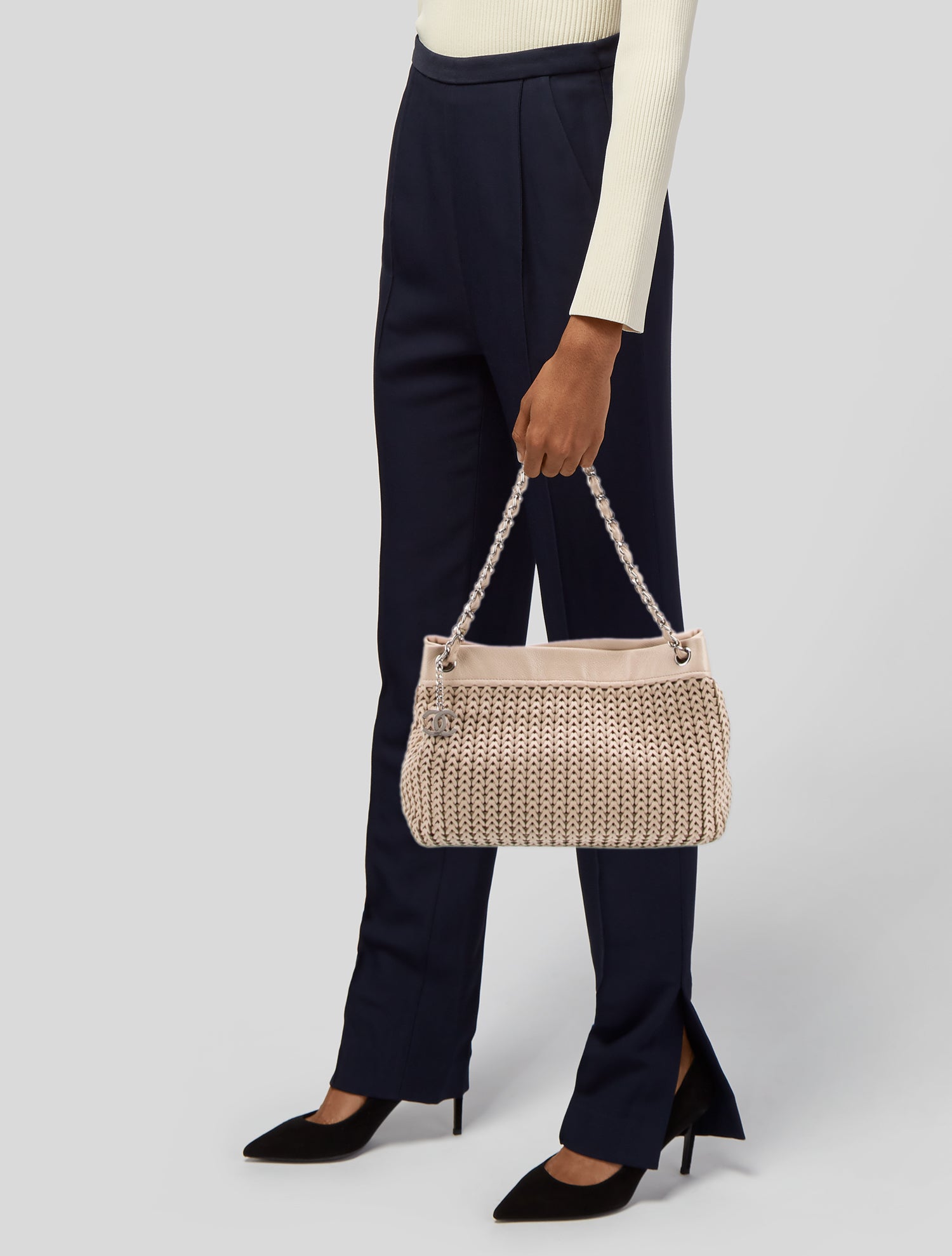 Chanel Woven CC Tote