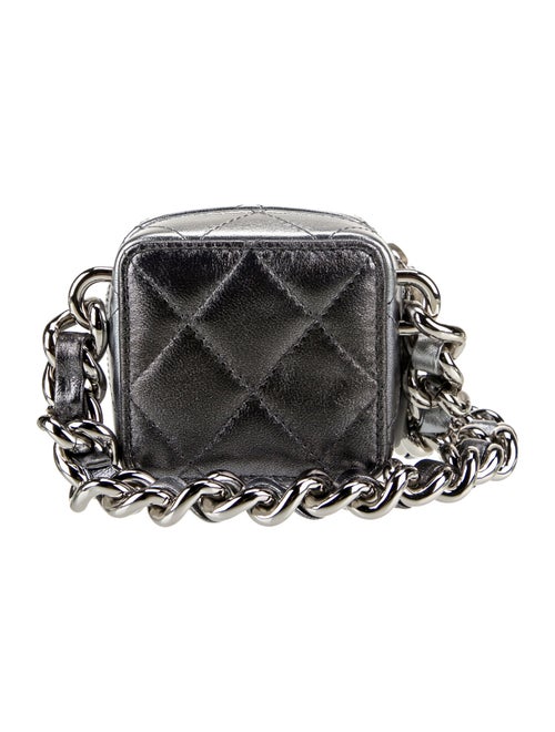 Chanel Coco Punk Cube Clutch w/ Chain