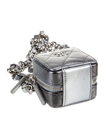 Chanel Coco Punk Cube Clutch w/ Chain