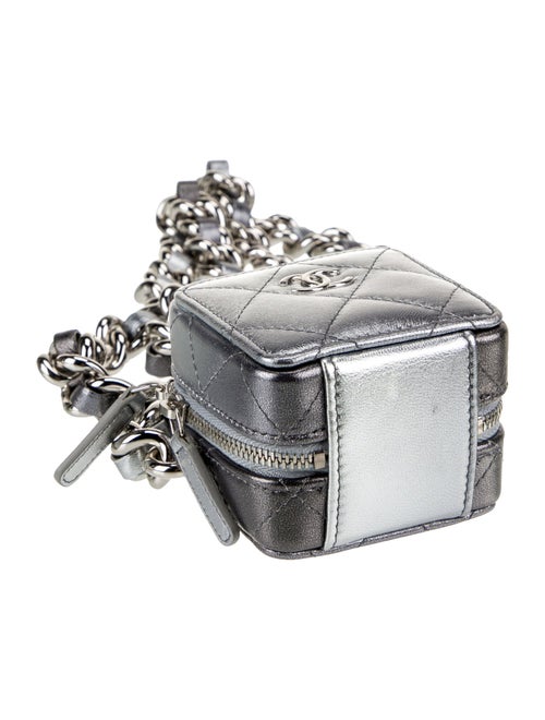 Chanel Coco Punk Cube Clutch w/ Chain