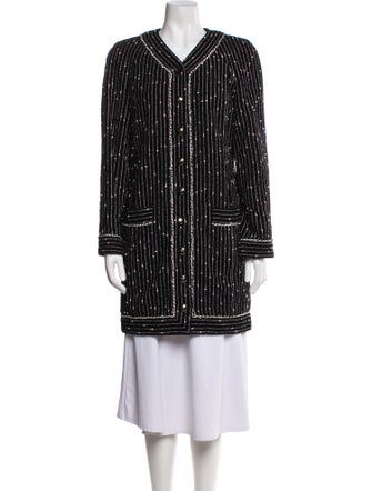 Chanel 2023 Tweed Pattern Coat