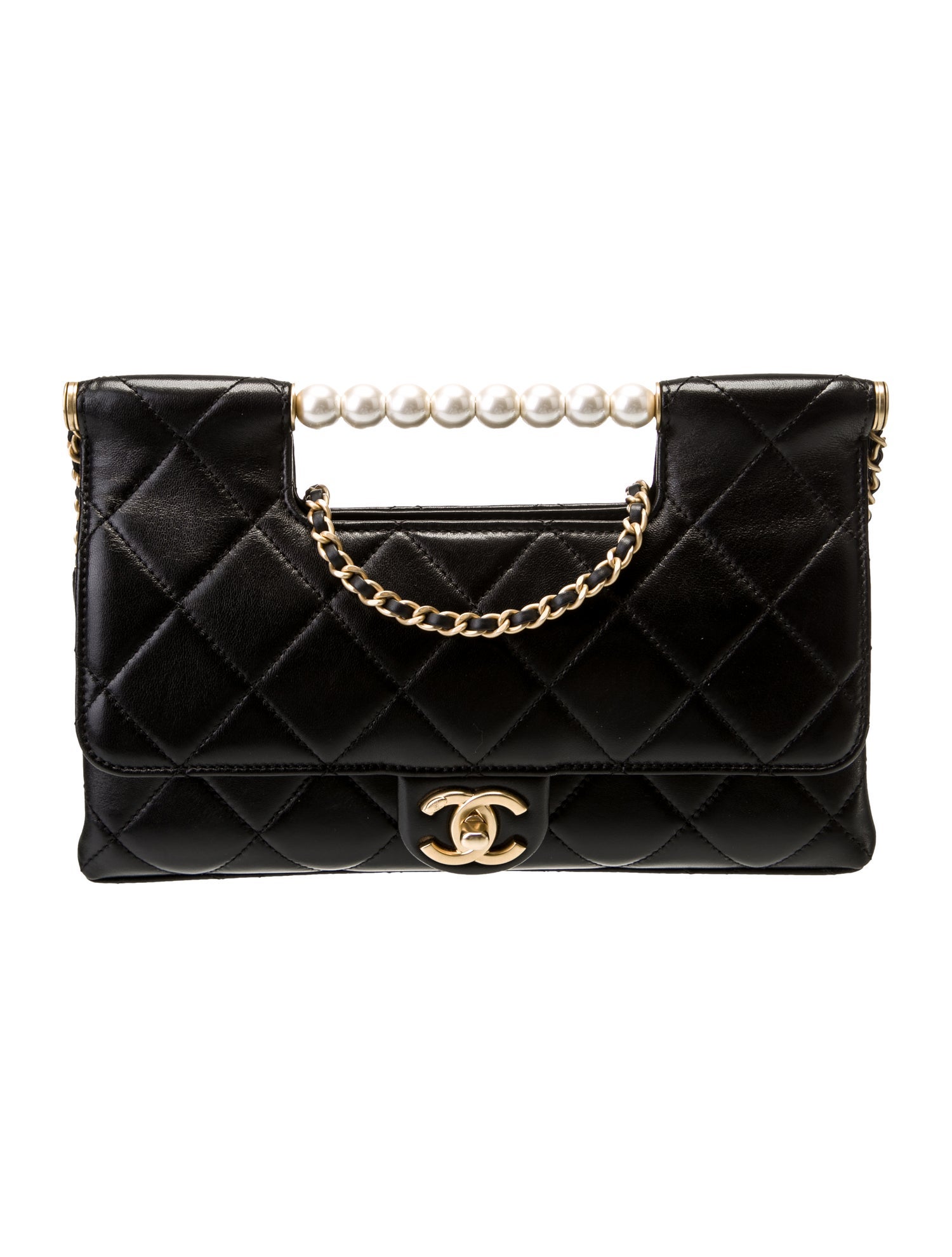 Chanel 2025 Pearl Handle Shopper