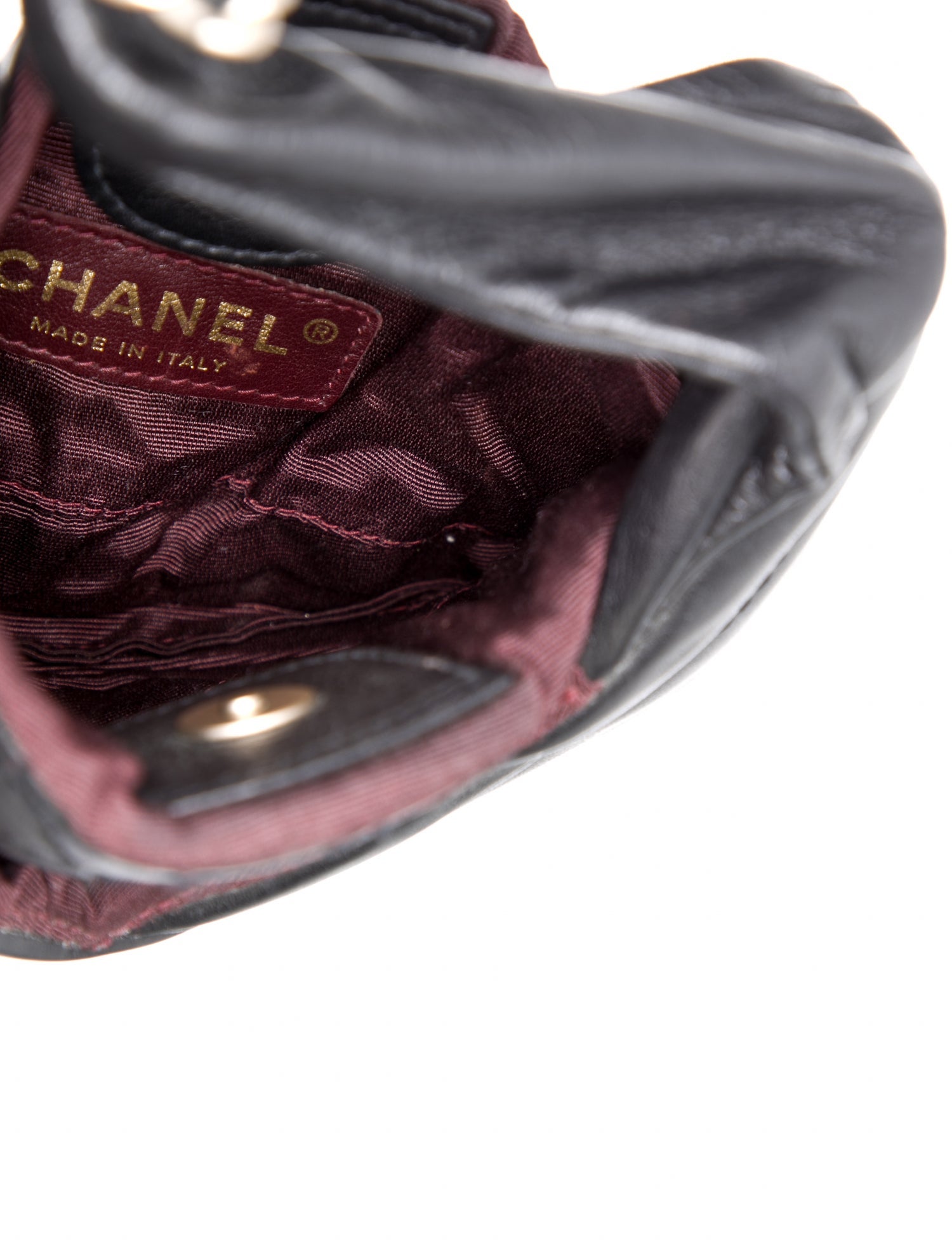 Chanel Chevron Evening Bag