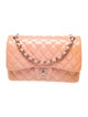 Chanel Classic Patent Jumbo Double Flap Bag