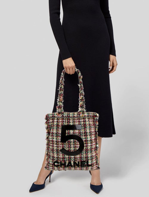 Chanel Tweed N°5 Tote