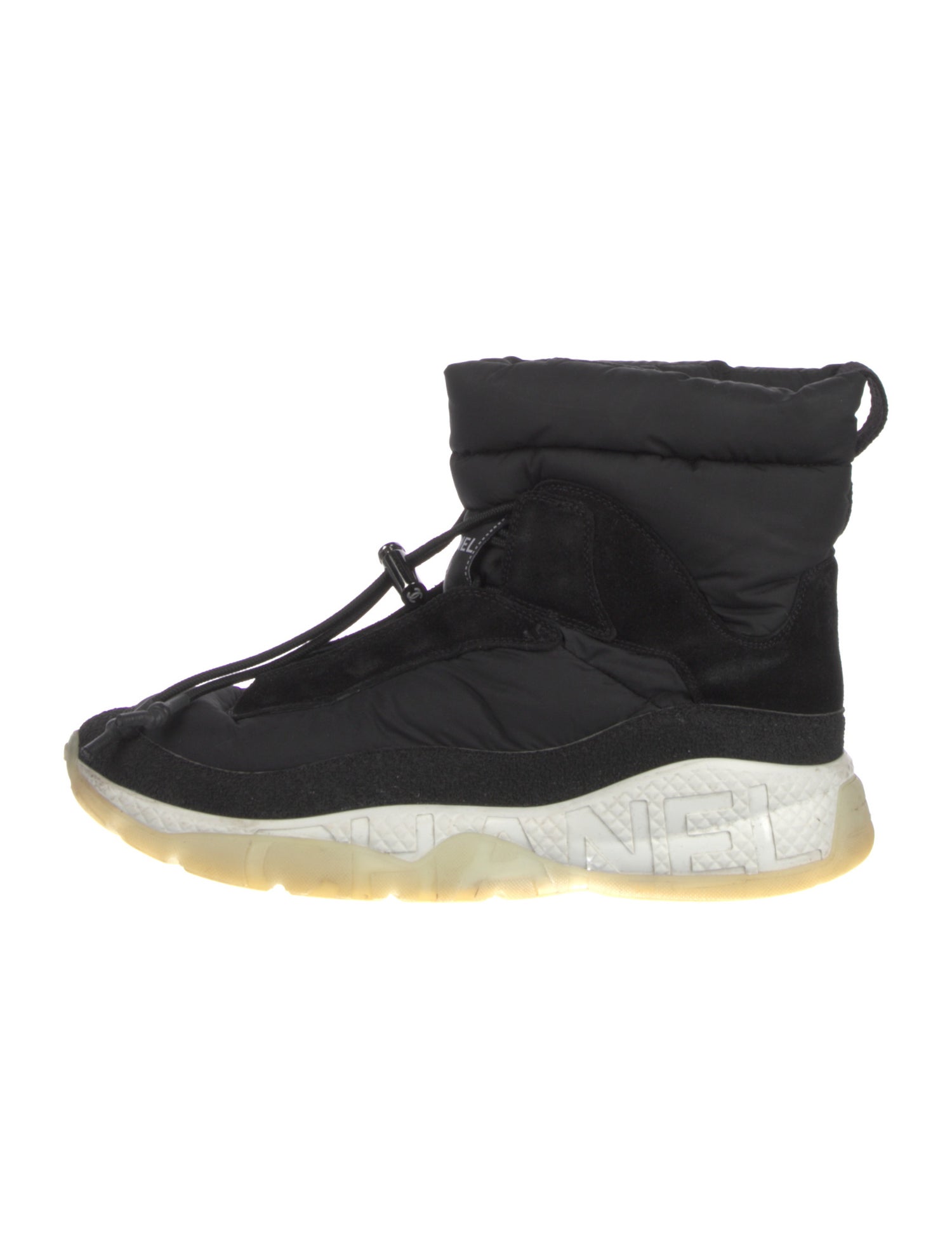 Chanel 2021 Coco Neige Lace-Up Boots