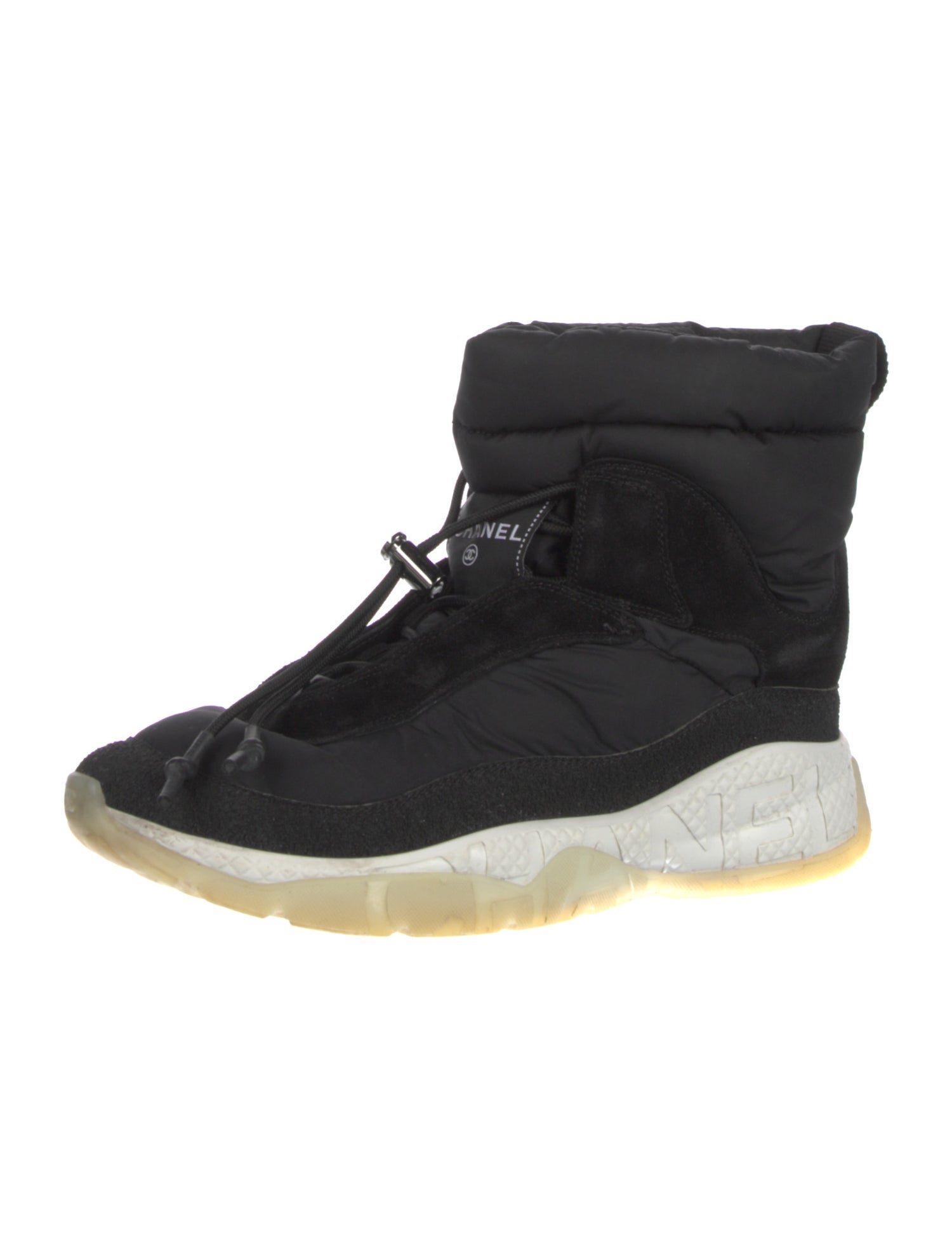 Chanel 2021 Coco Neige Lace-Up Boots