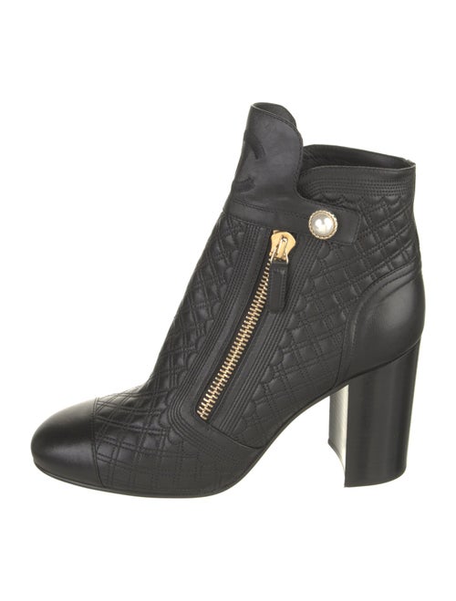 Chanel 2019 Interlocking CC Logo Boots