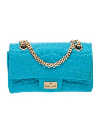 Chanel Coco's Croc Reissue 224 Double Flap Bag