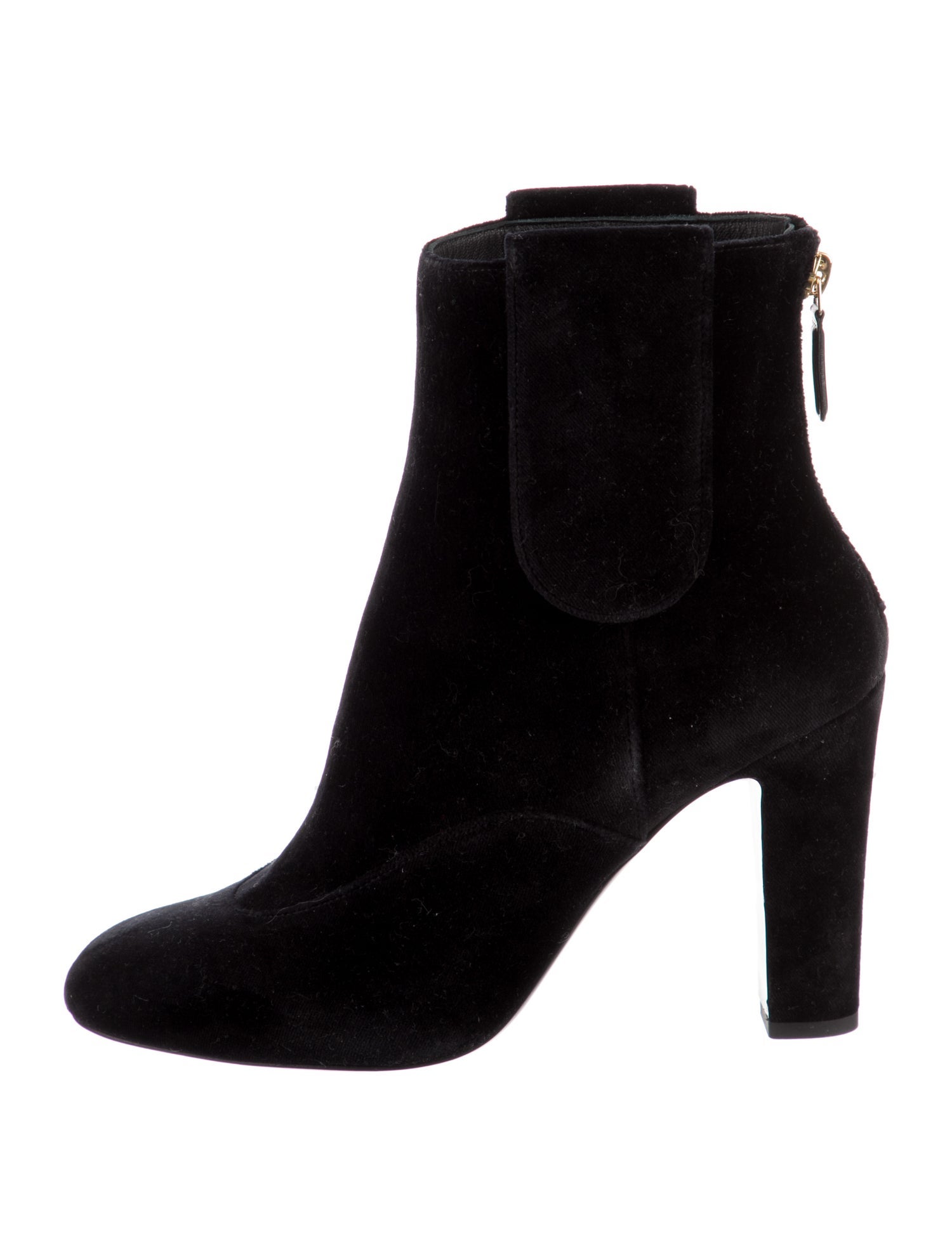 Chanel 2019 Interlocking CC Logo Chelsea Boots