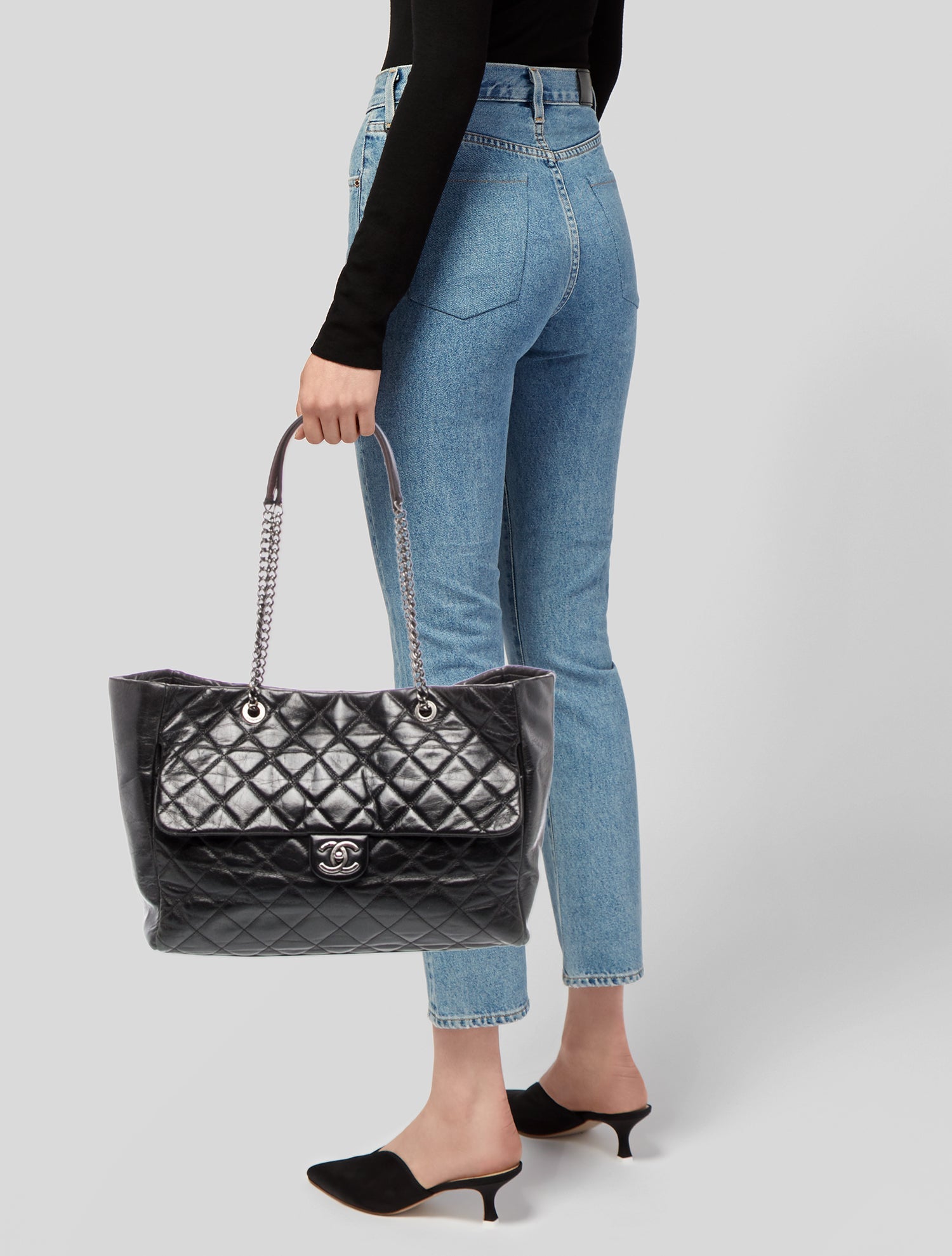Chanel Large Duo Color Tote