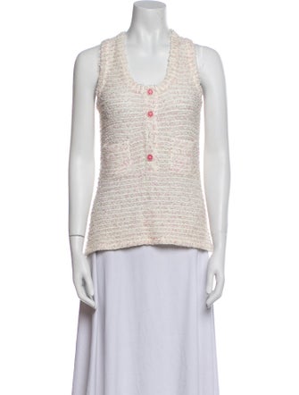 Chanel 2016 Scoop Neck Top