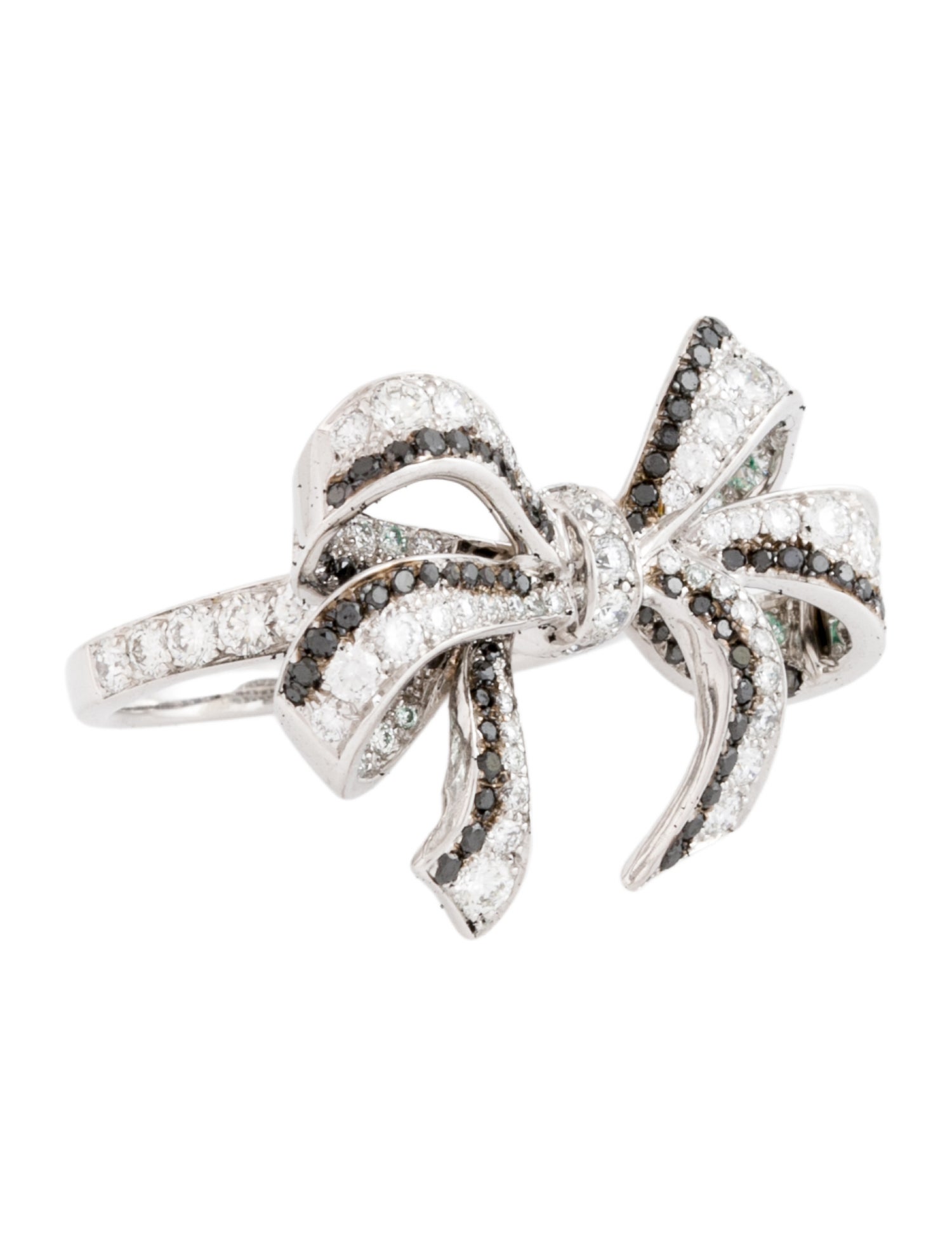 Chanel 18K Diamond 1932 Bow Ring