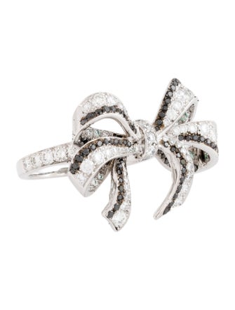 Chanel 18K Diamond 1932 Bow Ring