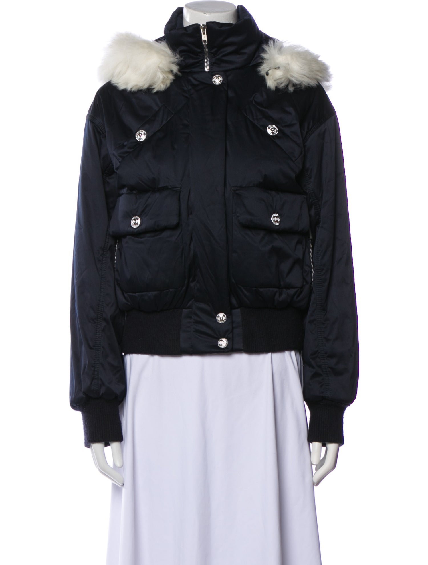 Chanel 2023 Coco Neige Fur Jacket