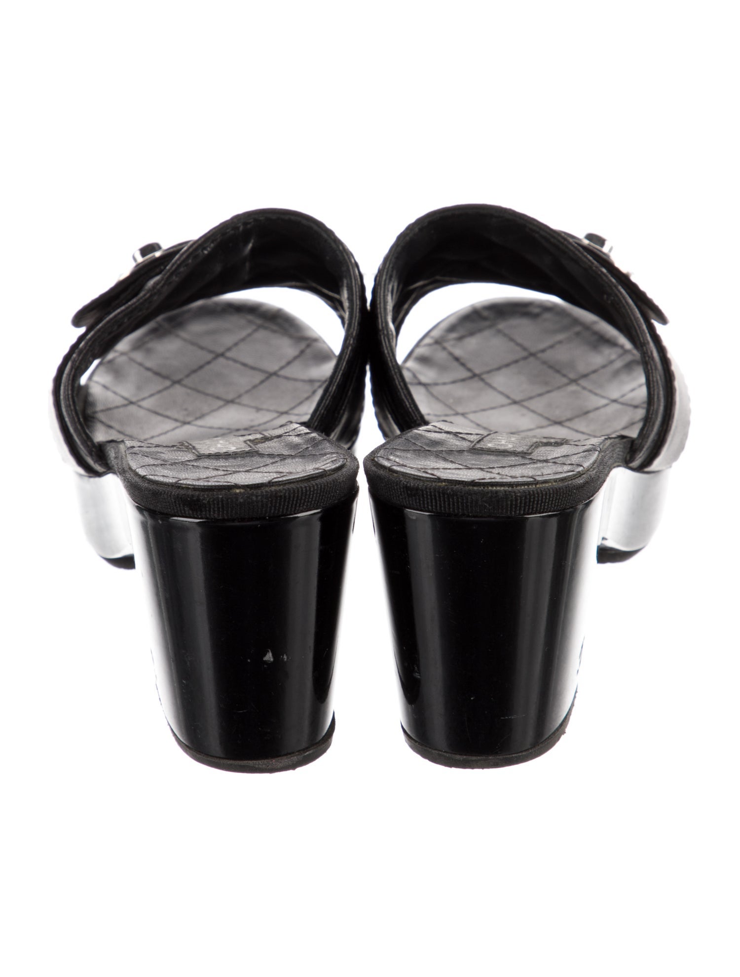 Chanel 2011 Interlocking CC Logo Slides