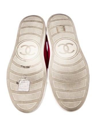 Chanel 2015 Interlocking CC Logo Sneakers