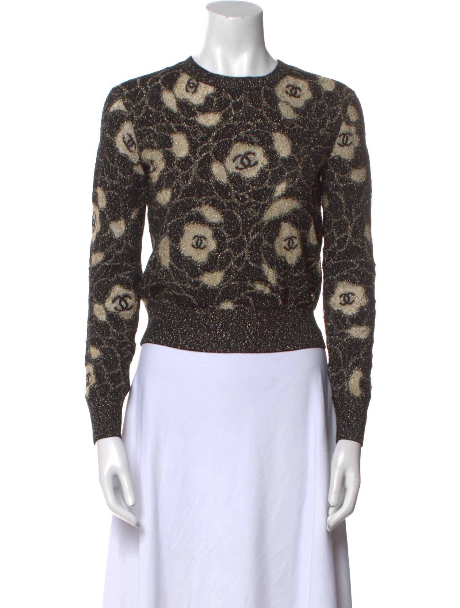 Chanel 2023 Printed Sweater