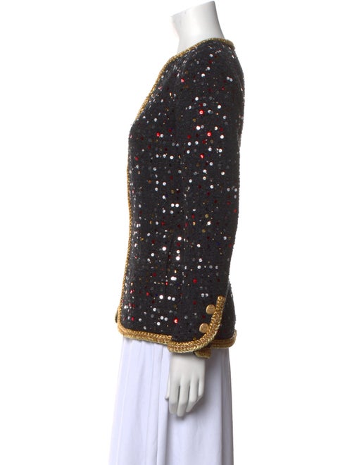 Chanel 2022 Tweed Pattern Evening Jacket