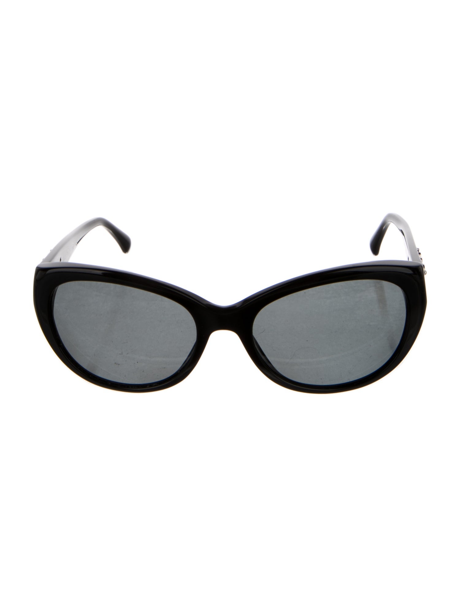 Chanel Interlocking CC Logo Cat-Eye Sunglasses