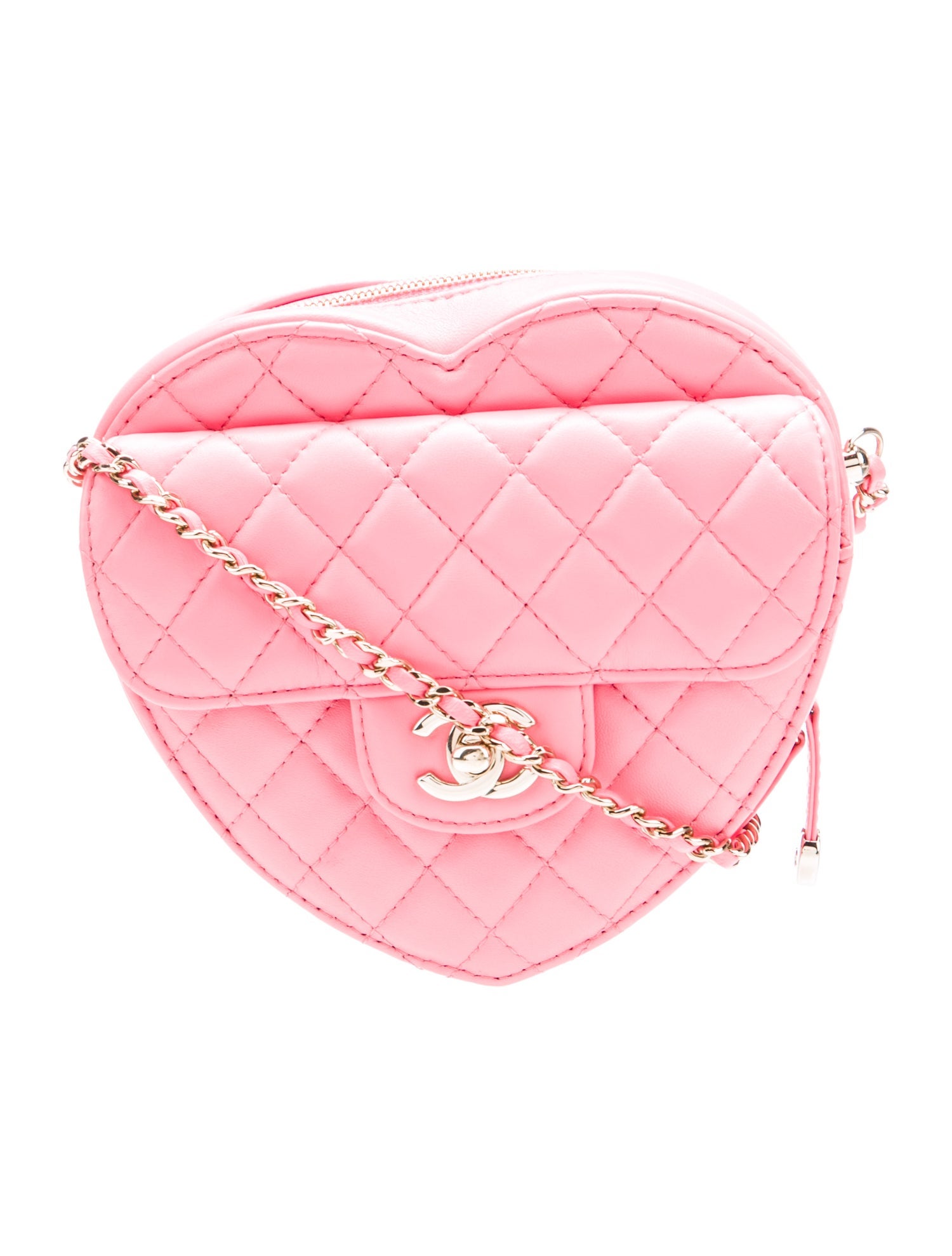 Chanel 2022 CC in Love Heart Bag