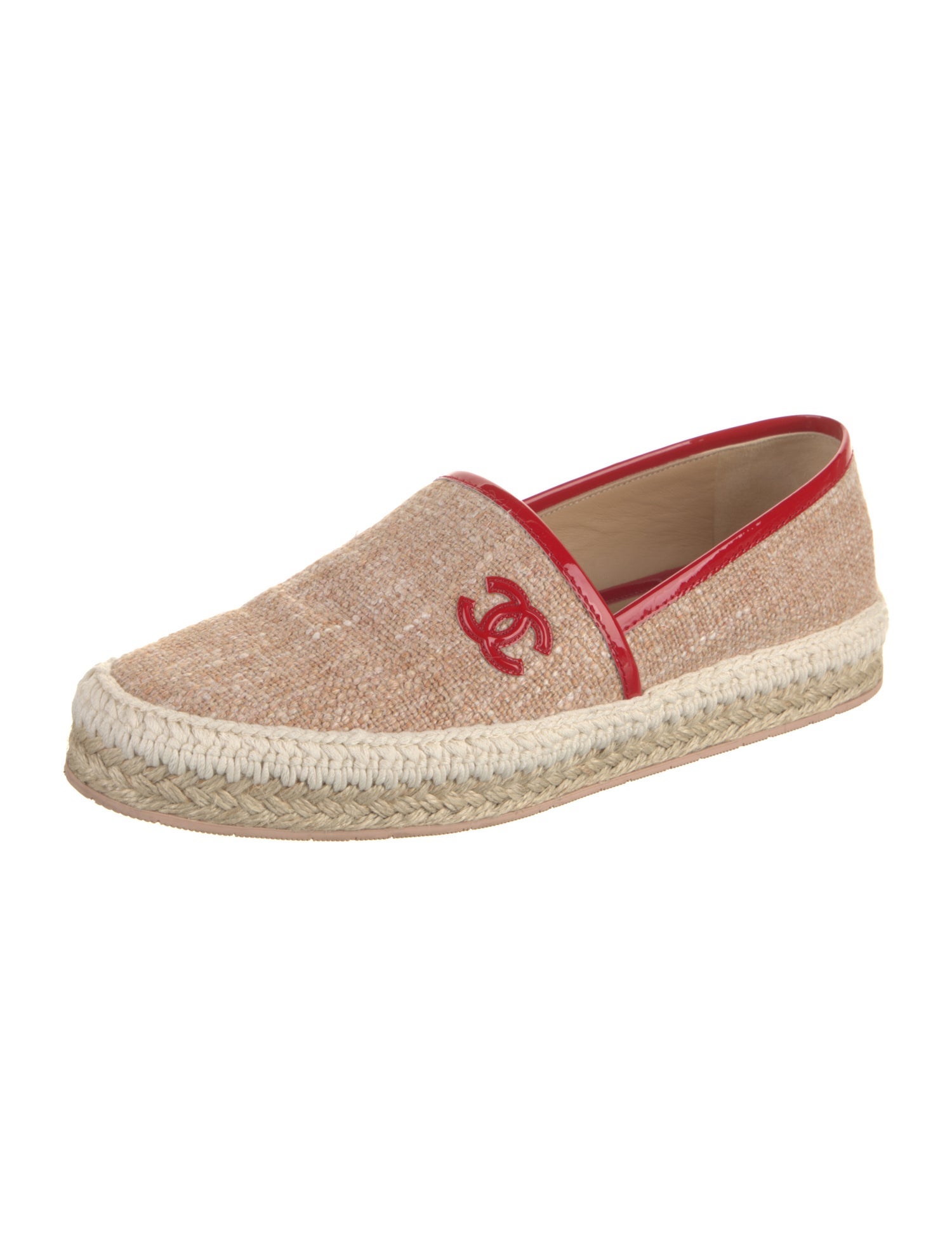 Chanel 2020 Interlocking CC Logo Espadrilles