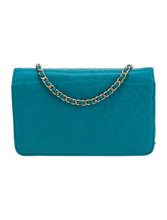 Chanel Camellia Wallet On Chain