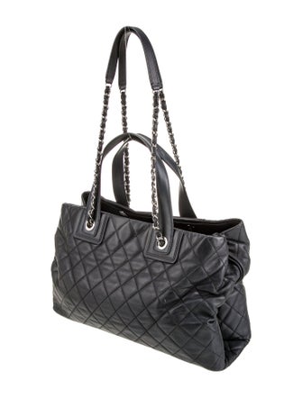 Chanel Quilted Daily Shopping Tote