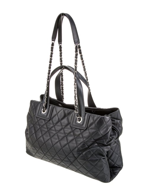 Chanel Quilted Daily Shopping Tote