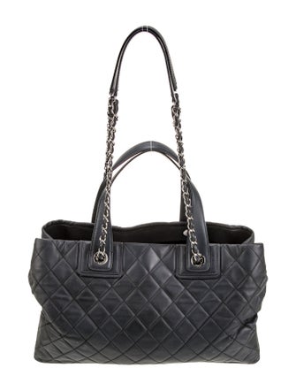 Chanel Quilted Daily Shopping Tote