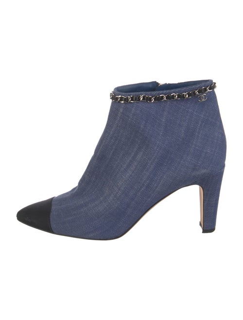 Chanel 2020 Interlocking CC Logo Boots