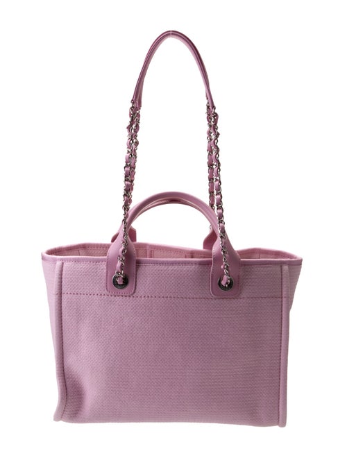 Chanel Small Deauville Shopping Bag w/ Pouch