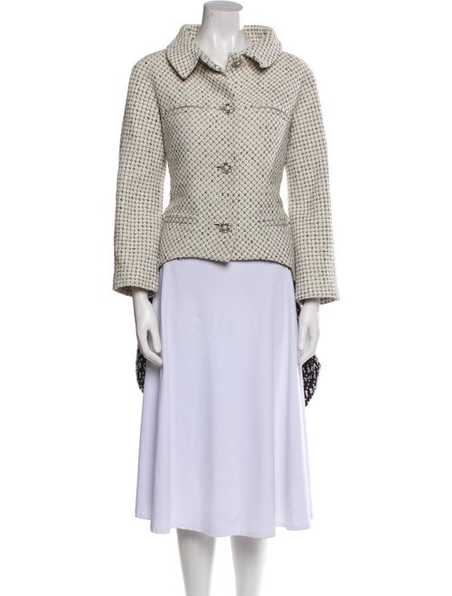 Chanel 2015 Tweed Pattern Evening Jacket