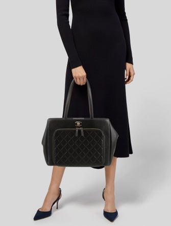 Chanel Large Business Affinity Shopping Tote