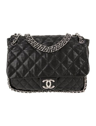 Chanel Jumbo Chain Around Flap Bag
