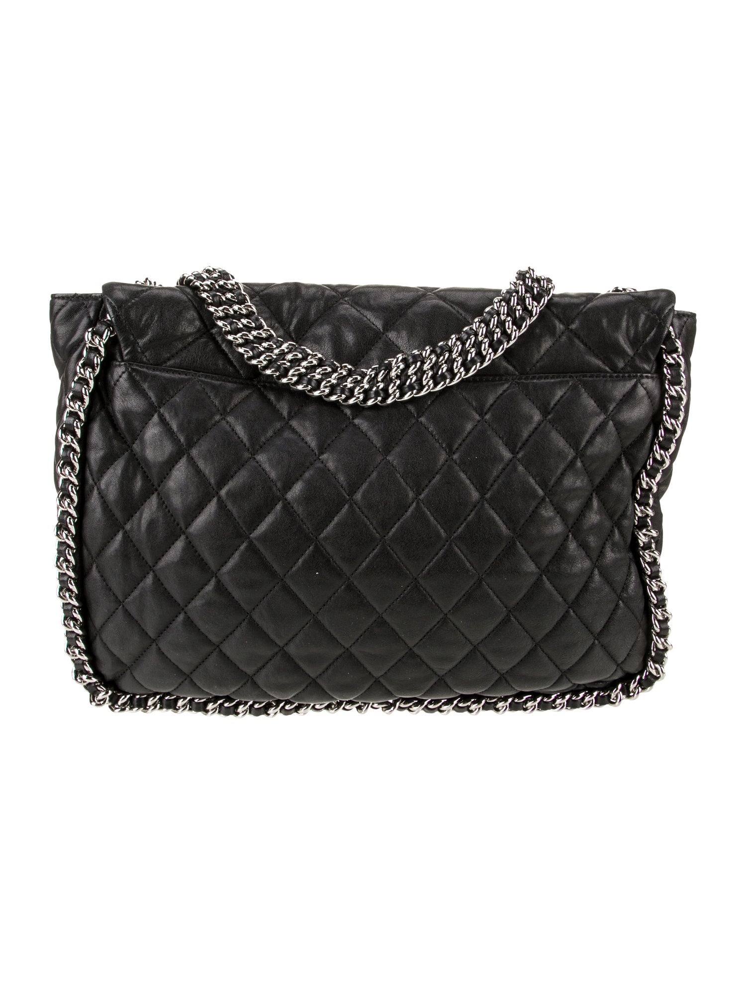 Chanel Jumbo Chain Around Flap Bag