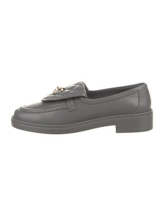 Chanel 2024 Interlocking CC Logo Loafers