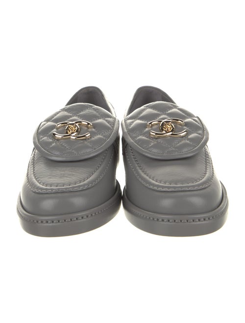 Chanel 2024 Interlocking CC Logo Loafers