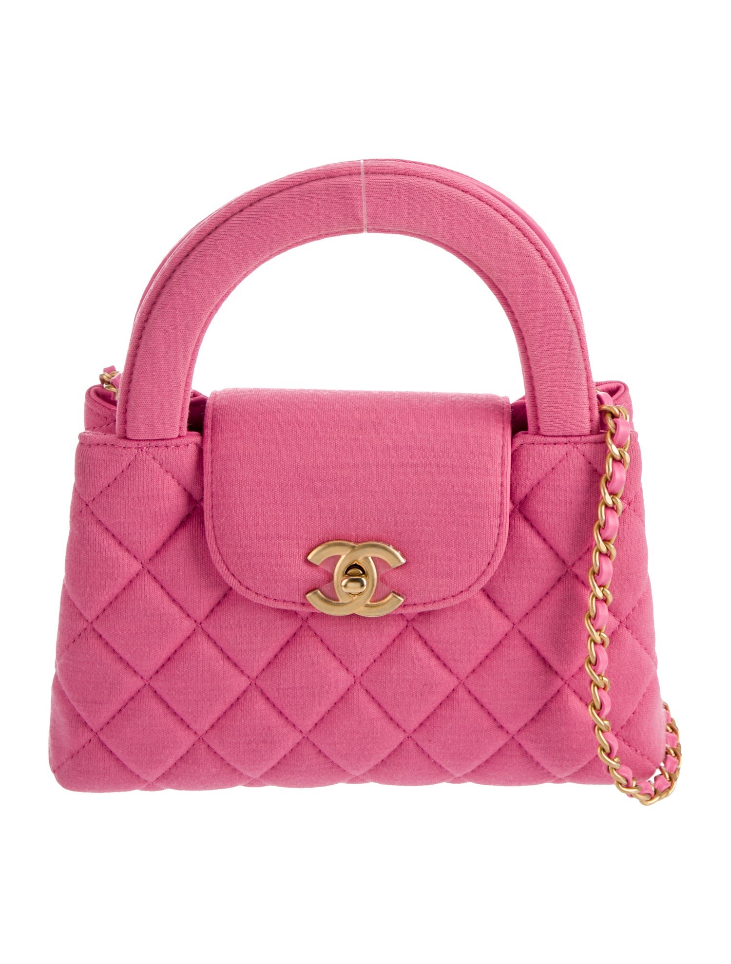 Chanel 2023 Jersey Nano Shopping