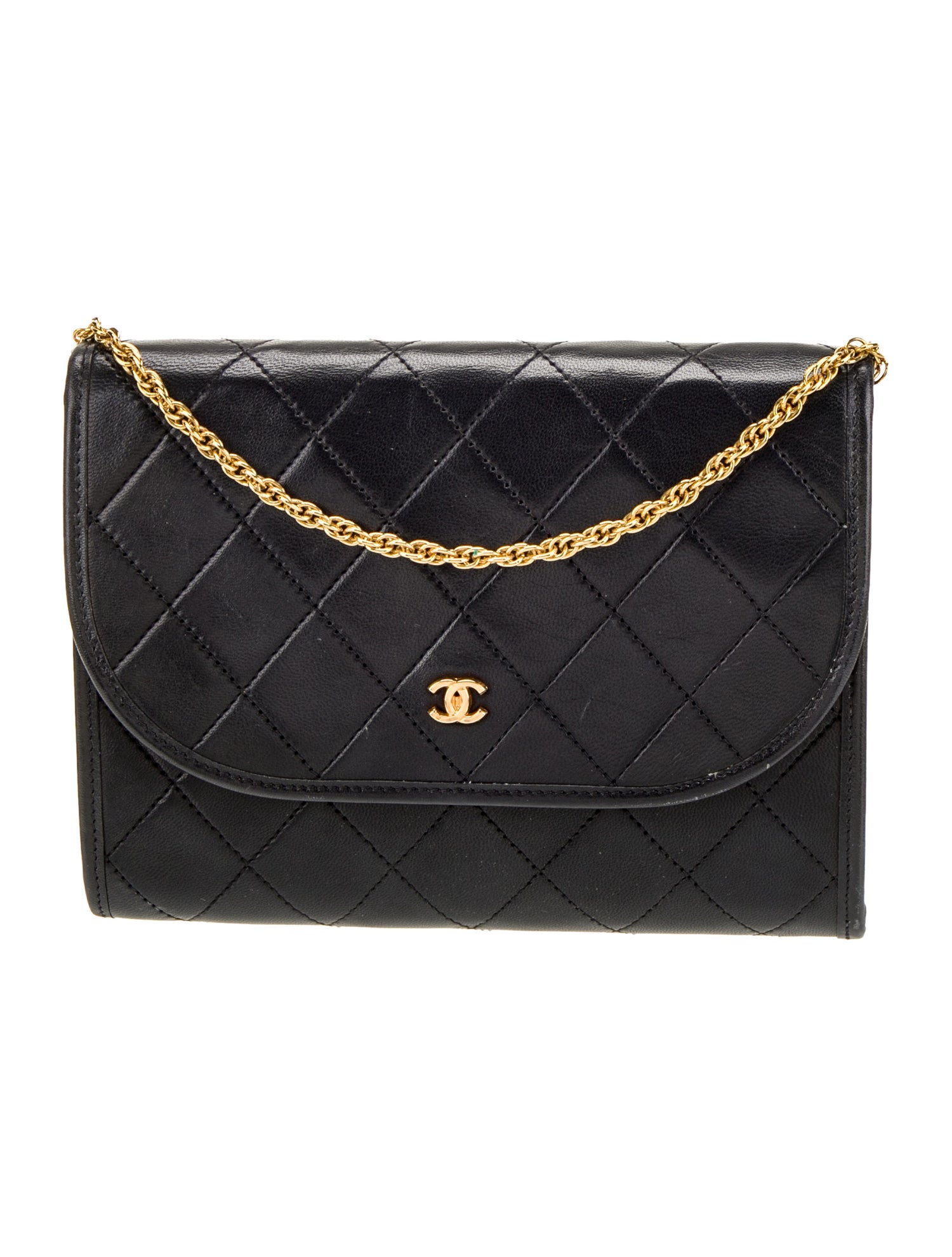 Chanel Quilted CC Shoulder Bag