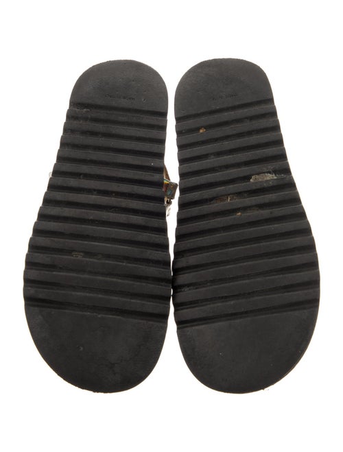 Chanel 2022-2023 Interlocking CC Logo Sandals