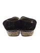 Chanel 2017 Interlocking CC Logo Espadrilles
