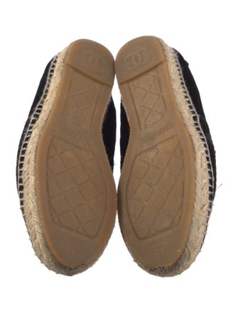Chanel 2017 Interlocking CC Logo Espadrilles