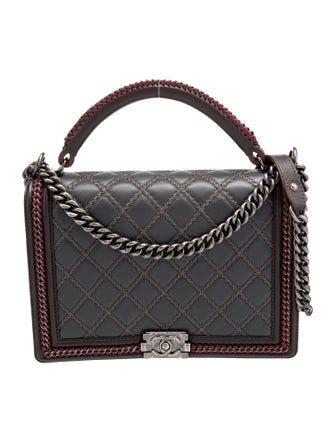 Chanel Paris-Salzburg Large Chain-Around Boy Handle Bag