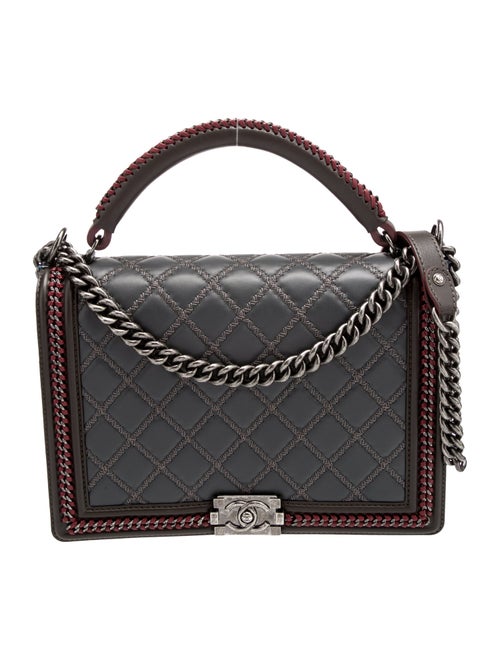 Chanel Paris-Salzburg Large Chain-Around Boy Handle Bag