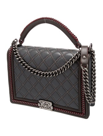 Chanel Paris-Salzburg Large Chain-Around Boy Handle Bag