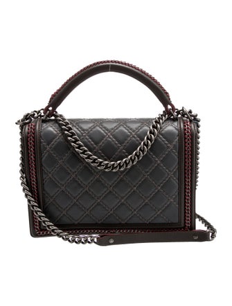 Chanel Paris-Salzburg Large Chain-Around Boy Handle Bag