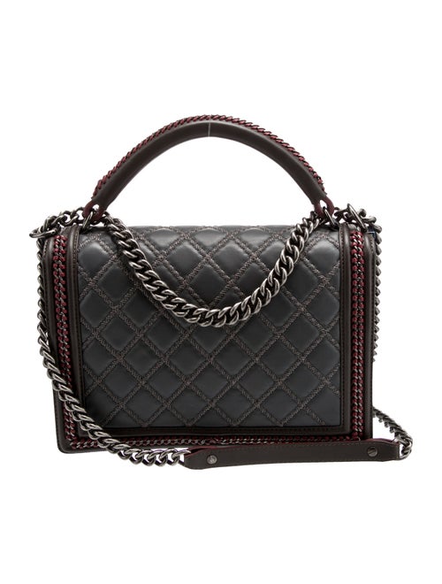 Chanel Paris-Salzburg Large Chain-Around Boy Handle Bag